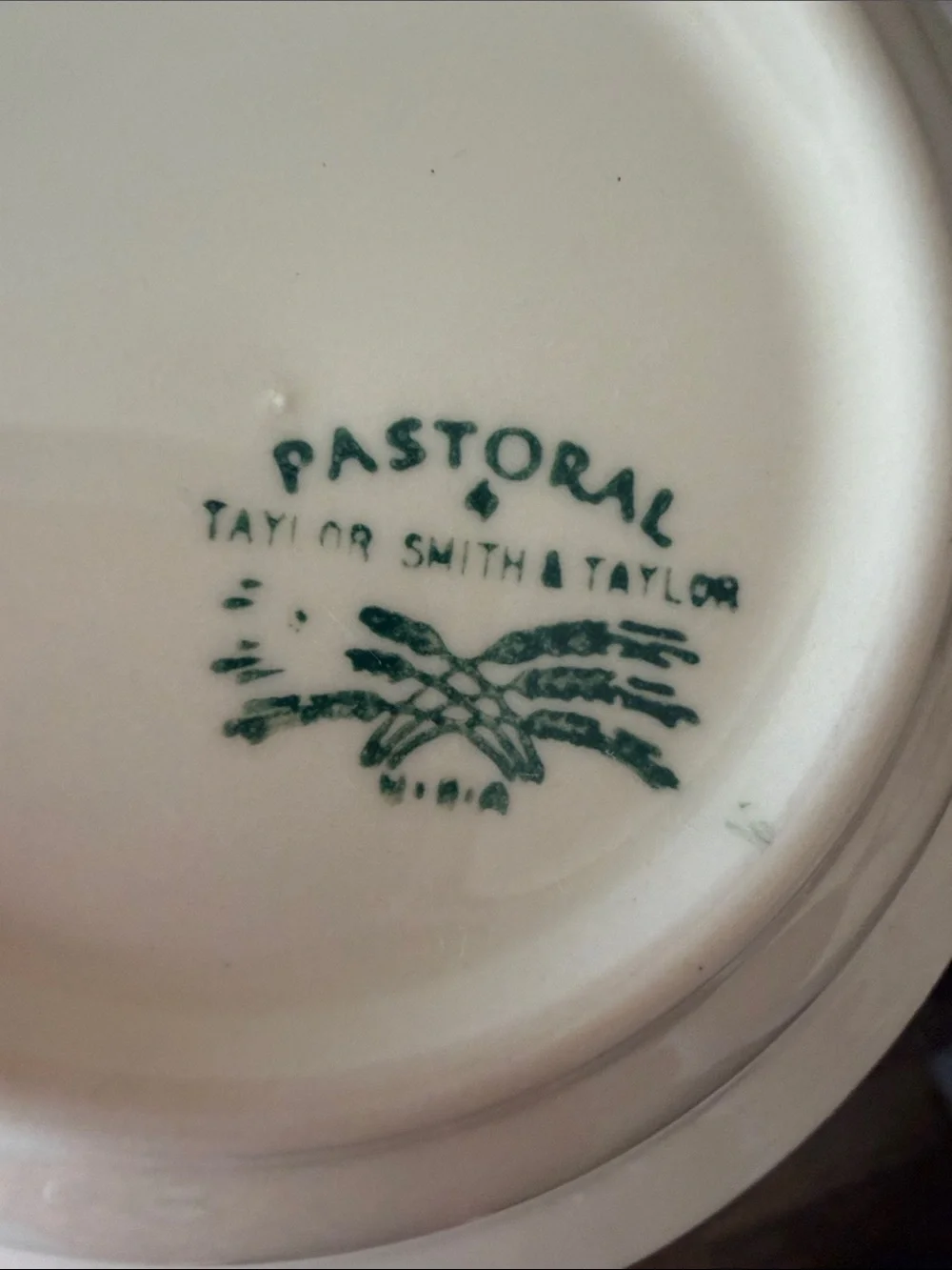 VTG Taylor Smith & Taylor “Pastoral” fruit/dessert bowl